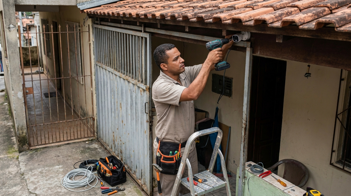 Instalacao de cameras de seguranca em Salvador‑BA